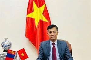 越南驻蒙古国大使阮俊青。图自越通社