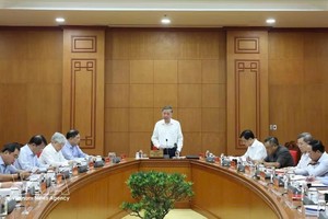 党中央总书记、国家主席苏林在会上发表讲话。图自越通社