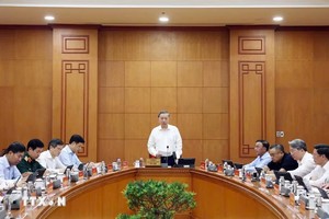 苏林总书记、国家主席发表指导性讲话。图: 统一/越通社