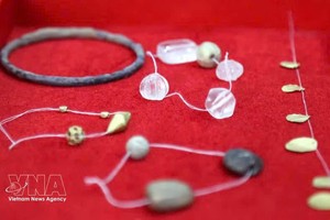乂安省发现两座约1500年前砖墓及大量随葬品