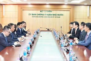 双方会谈现场。图自国家证券委员会