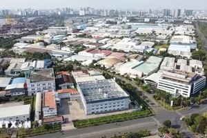  胡志明市新顺出口加工区一角。图:忠线/越通社