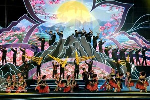 2026年第十二届荞麦花节开幕式。图自越通社