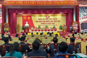 Khai mạc Đại hội Đảng bộ tỉnh Sóc Trăng lần thứ XIV