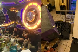 Bắt quả tang cơ sở karaoke hoạt động chui mùa dịch, phát hiện 32 người dương tính với ma túy