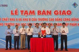 Sóc Trăng bàn giao cơ sở vật chất cho Trường Đại học Cần Thơ