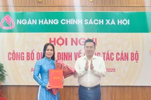 Bổ nhiệm Giám đốc Ngân hàng CSXH Chi nhánh tỉnh Sóc Trăng