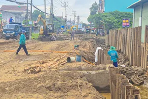 Thi công dự án nâng cấp, mở rộng quốc lộ 91