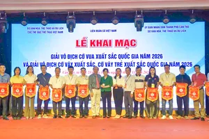Cần Thơ: 312 vận động viên tranh tài giải vô địch cờ vua và cờ vây quốc gia