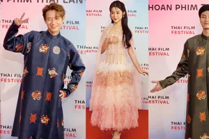 Dàn sao Lật mặt 8 khuấy động thảm đỏ LHP Thái Lan