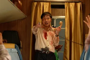 Vừa thoát vai du kích, Thái Hòa hóa thân làm không tặc