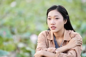 Lê Thu hóa gái quê mộc mạc trong "Lưới tình"