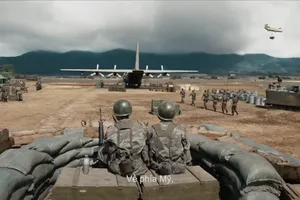 Bí mật sau 700 cảnh quay sử dụng kỹ xảo trong "Mưa đỏ"