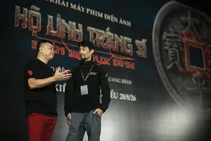 Johnny Trí Nguyễn "choáng" vì phần hành động phim "Hộ linh tráng sĩ"