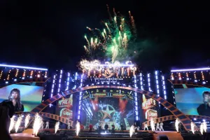 Lễ khai mạc LHP Việt Nam đã diễn ra vô cùng hoành tráng, sôi động. Ảnh: DŨNG PHƯƠNG