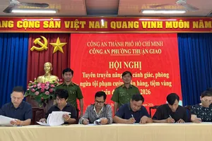 Nhiều chủ tiệm vàng được trang bị kỹ năng phòng chống cướp 