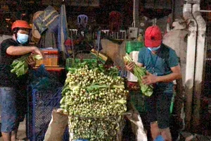 Thương nhân chợ đầu mối ở TPHCM đưa hàng vào hệ thống bán lẻ  ​