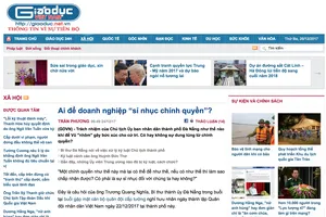 Bài đăng trên Báo Điện tử Giáo dục 