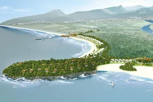 Phối cảnh dự án Lancaster Nam O Resort