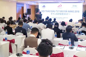 UBND TP Đà Nẵng  và  Tổ chức Xúc tiến thương mại Nhật Bản tại Việt Nam (JETRO) phối hợp tổ chức Hội thảo Xúc tiến đầu tư vào Đà Nẵng 2018