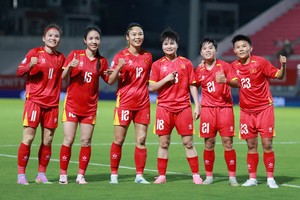 越南球员庆祝进球（图源：互联网）