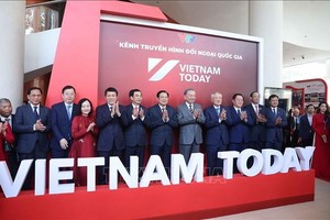 越南电视台国家对外频道Vietnam Today亮相仪式。
