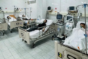 5名患者正在阮知方医院治疗（图：互联网）。