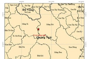 10月13日凌晨2时许，广义省芒笔乡地区发生震级最大的地震。