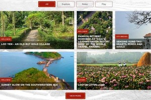 越南国家旅游局的 vietnam.travel 网站。