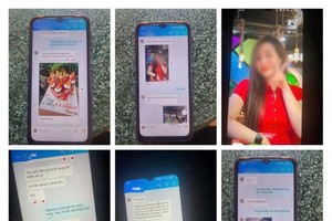 Th.哥与虚假社交账号之间的聊天记录。