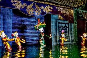 越南水上木偶戏拟申报列入联合国教科文组织非物质文化遗产名录。图：互联网