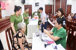 胡志明市公安核实烈士亲属信息，并为身份不明烈士亲属采集 DNA 样本。