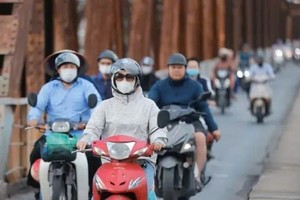 从1月25日起，北部和中部地区的温度将在1月底最后几天逐渐回升。