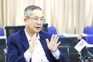 金边皇家大学国际研究与公共政策学院院长聂·昌达里。图：越通社