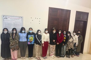 公安力量侦破了以按摩为掩护的卖淫团伙。