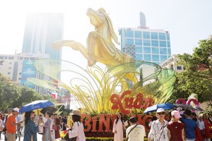 丙午年阮惠花街。图：小新