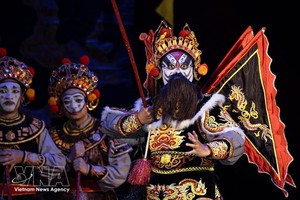 从剧是越南具有悠久历史的传统戏剧艺。图：越通社
