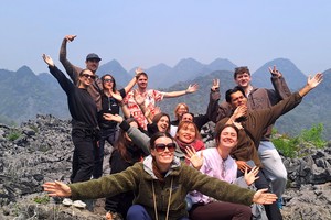 河江吸引大量国际游客到访。图：越通社