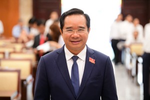 胡志明市人委会主席阮文得。图：光定