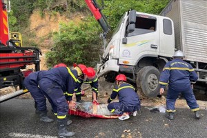 事故现场。图：越通社