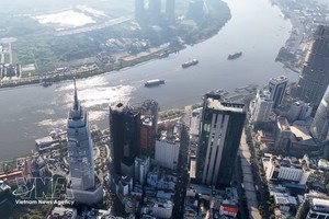 胡志明市的一角。