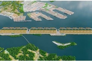芹耶国际转运港效果图。图：《青年报》
