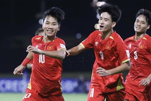 越南U17队正式夺得2026年U17世界杯门票。图：亚足联