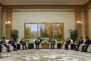 双方会见现场。图：越通社
