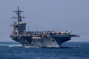 “亚伯拉罕·林肯”号航空母舰。图：美国海军