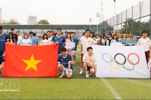 2026年体育盛会吸引了来自北京、天津各高校的众多留学生参与。图：越通社