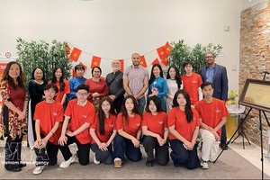 研讨会吸引了许多青年参加。图：越通社
