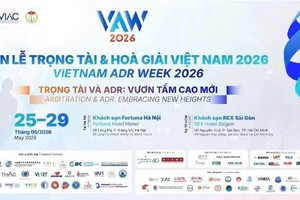 越南首次举办国际仲裁与调解周。图：组委会