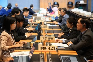 日本第16次贸易政策审议会议现场。图：越通社