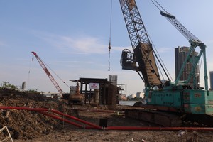 胡志明市加强对交通基础设施工程建材价格的管理。图：国雄